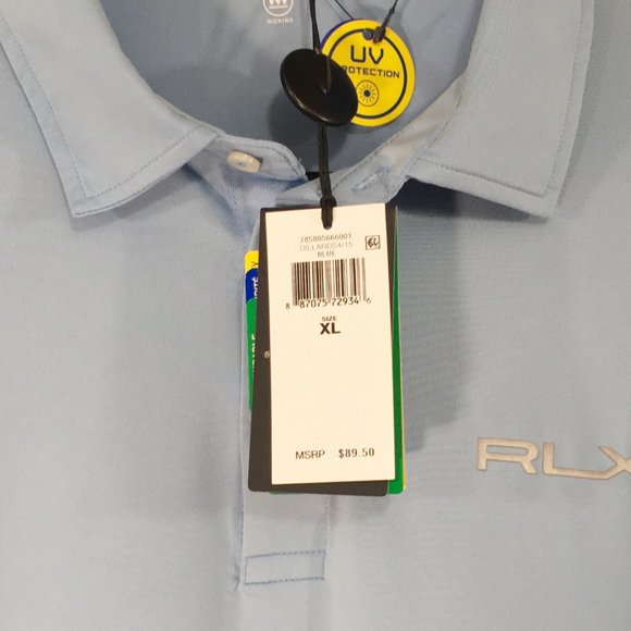 Ralph Lauren RLX UPF 50 Moisture Wicking Polo Golf Soft Shirt Dillards - Picture 10 of 11